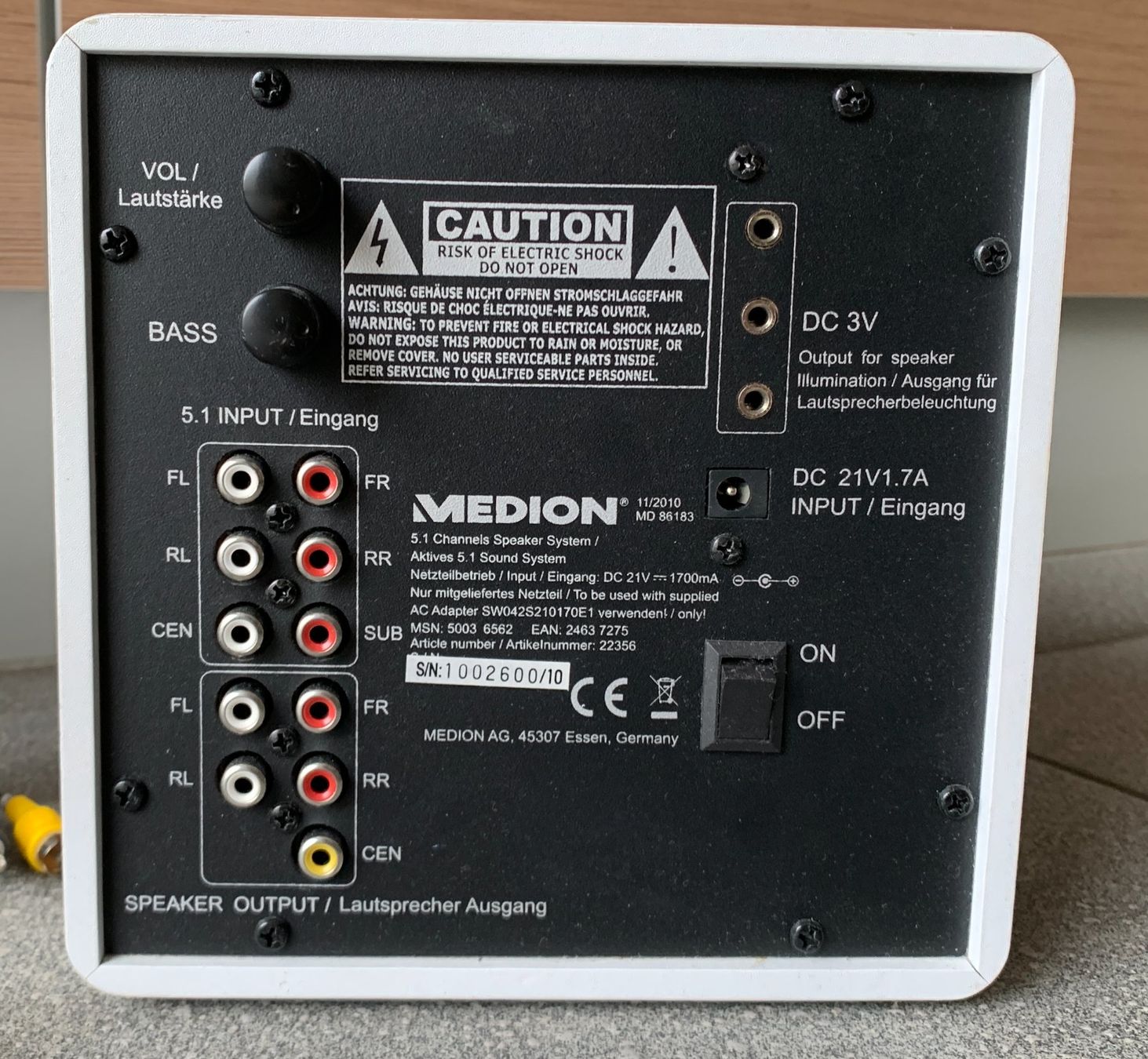 Medion Haut-parleurs: Sound System Medion – D'occasion à Wilderswil par Famfriedli 1