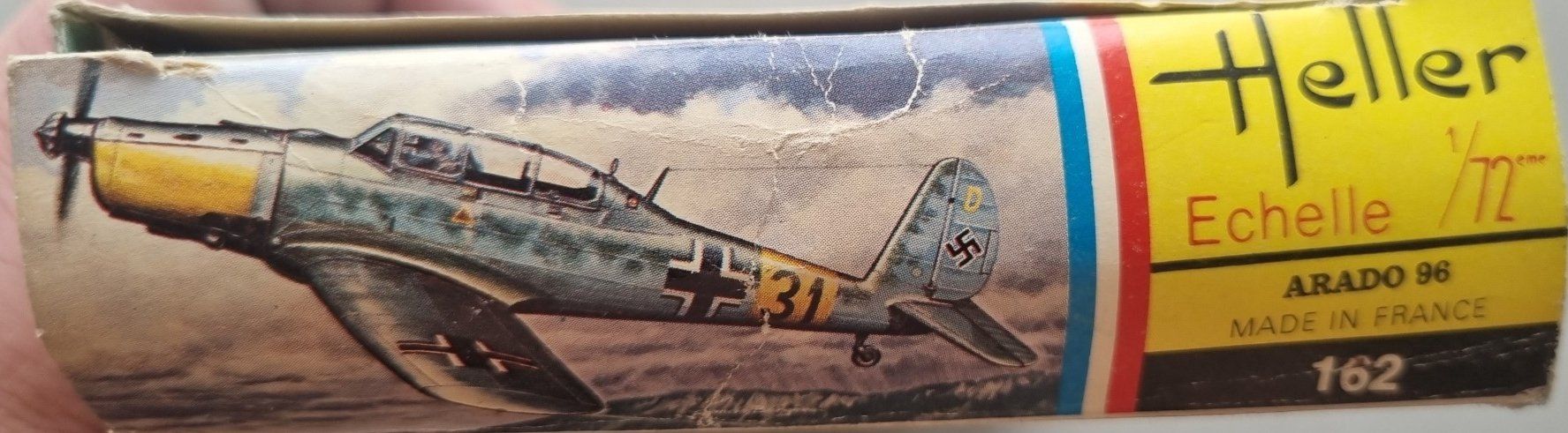 Heller Kit di modellismo & Modellini statici: 1/72 Heller Ar 96 (162) – Usato da Grand-Lancy venduto da LFW 1