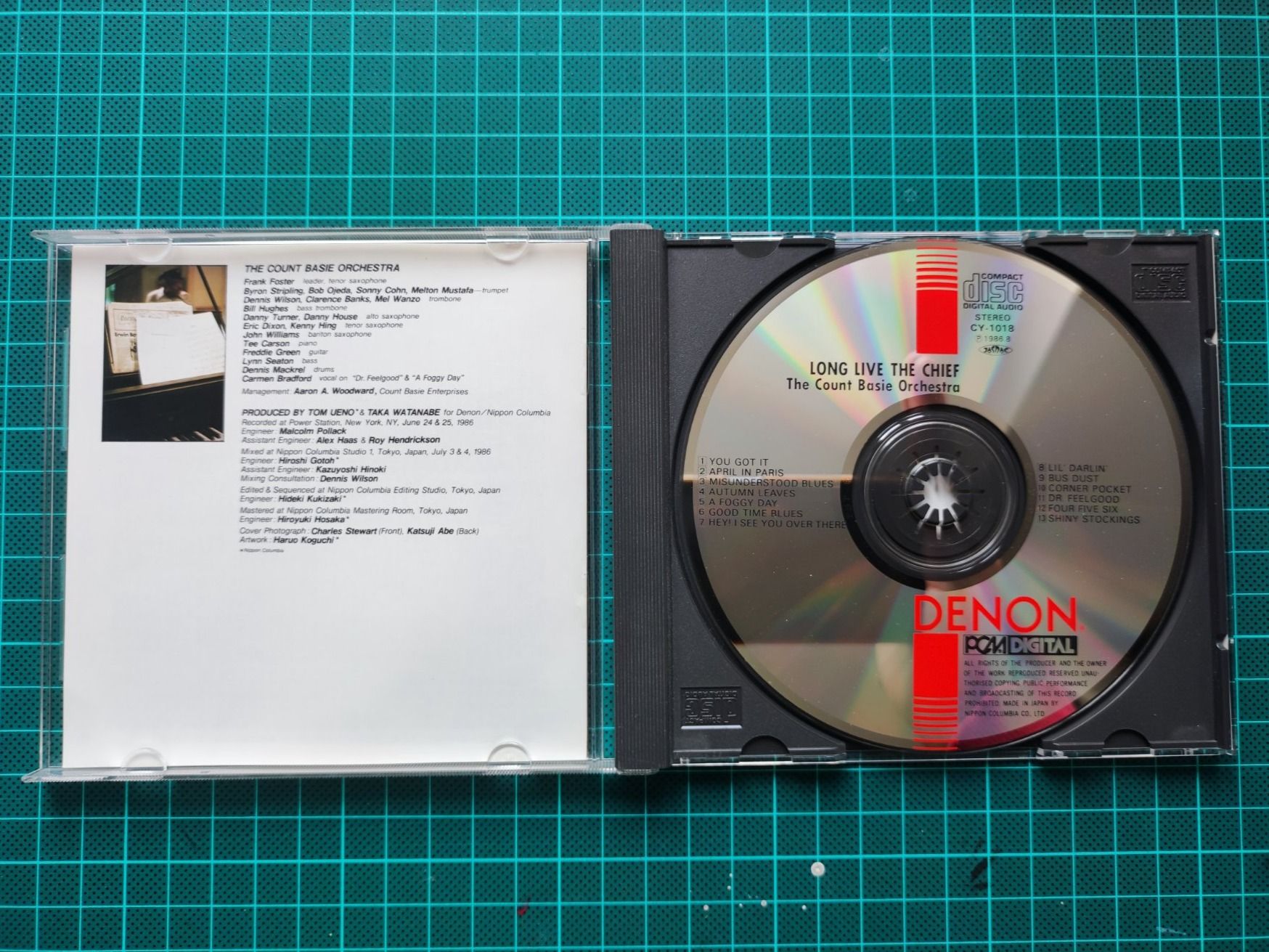 CD: Count Basie Orchestra - Long Live The Chief (CD) – Usato da Zürich venduto da Max_Lindenbaum 1