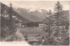 le Val CHAMPEX et le Combin ~1910