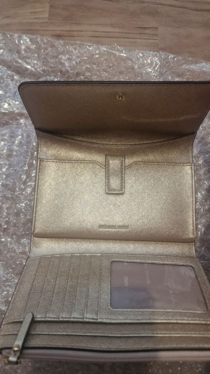 Portefeuille Goldpfeil En Cuir Bleu - Homme - Neuf Avec étiquettes - Marque De Luxe