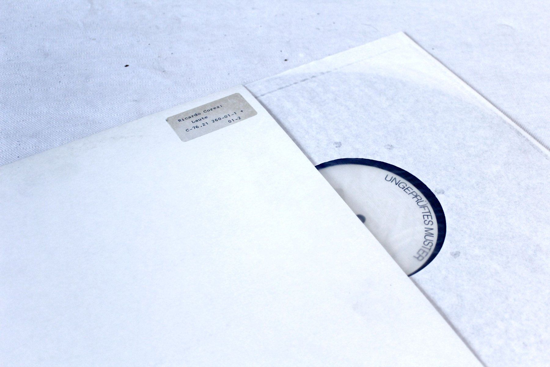 Schallplatten: RICARDO CORRERA, Laute, Unverkäufliche Testpressung, M- – Gebraucht aus Bern von kultiges 6