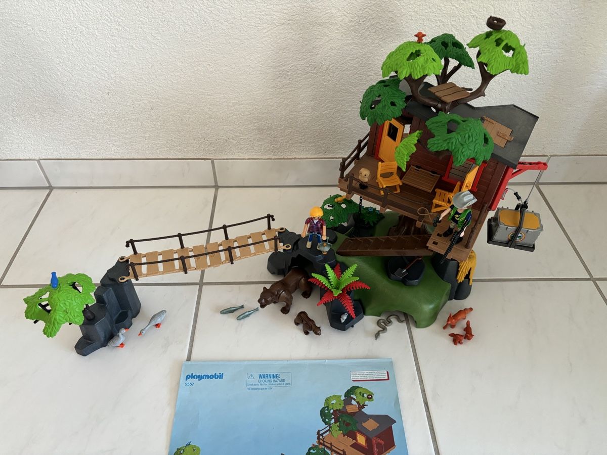 Playmobil Giocattoli: Playmobil Wildlife 5557 Baumhaus – Usato da Uetikon am See venduto da Winnieclaudia