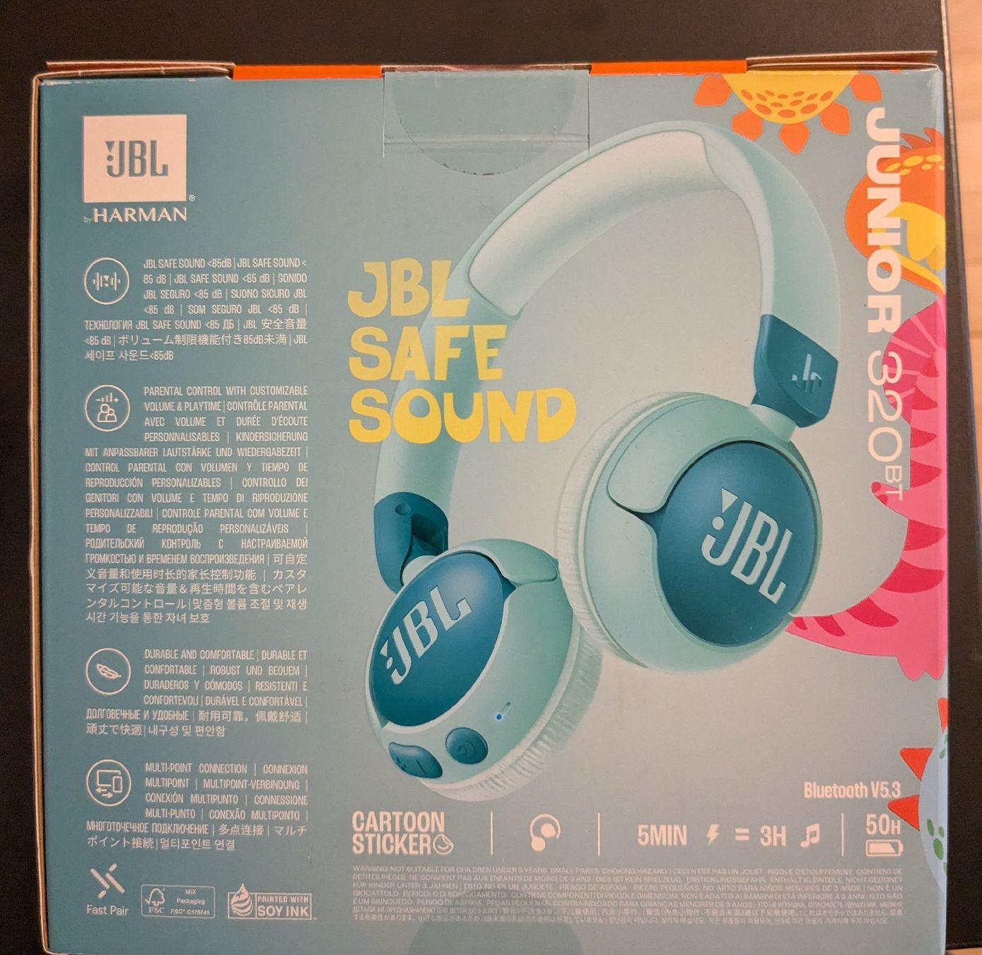 JBL Cuffie: JBL Junior 320BT Kinder Kopfhörer - NEU – Nuovo e nell'imballaggio originale da Winterthur venduto da StellaXY 1