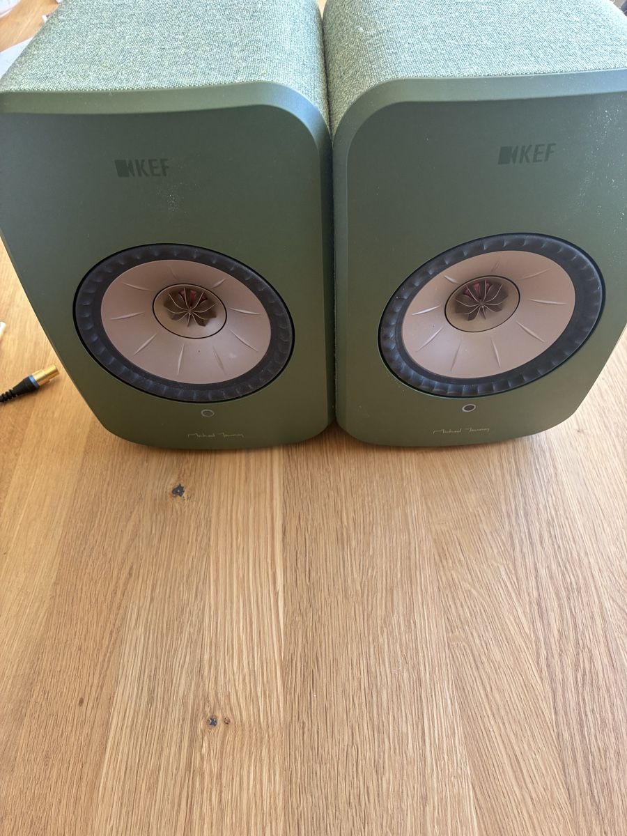Kef Casse acustiche: KEF LSX II olive grün – Usato da Zürich venduto da aumana