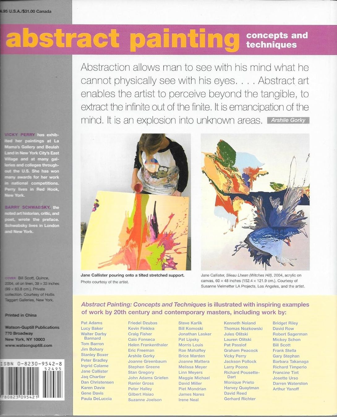 Libri: Abstract Painting Concept and Technique by Vicky Perry – Usato da Vessy venduto da marine64 1
