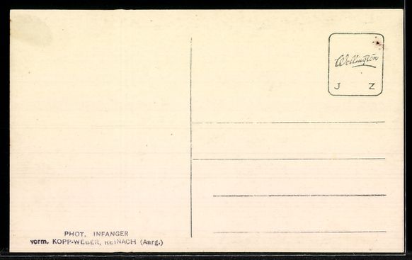 Cartoline postali: AK Teufenthal, Ortsansicht mit Kirche – Usato da Berlin venduto da bartko-reher 1