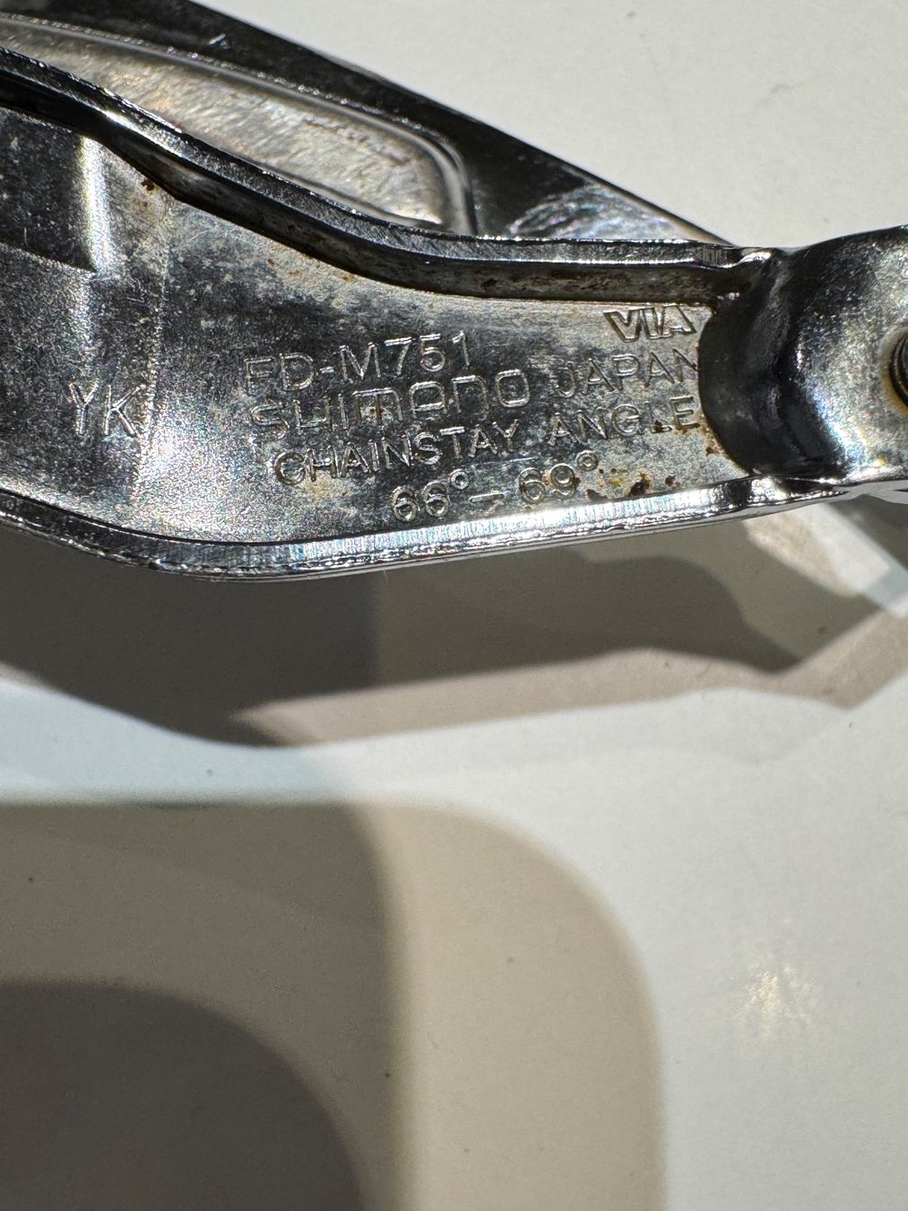 Shimano Pezzi di ricambio: Dérailleur avant Shimano XT FD-M751 – Usato da Lausanne venduto da vmitch64 2