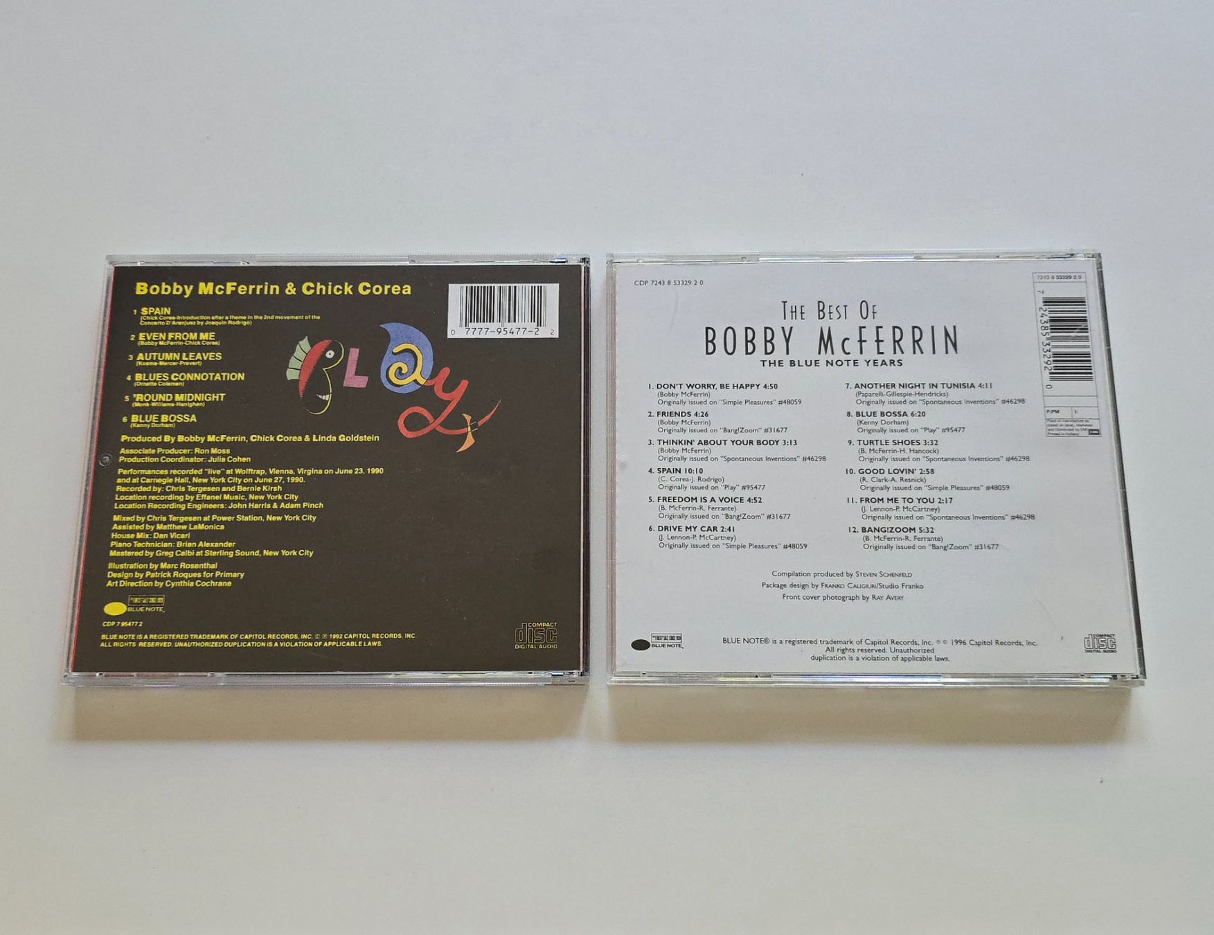 CDs: 2 CD Bobby McFerrin – D'occasion à Dättlikon par Wundertuete_ 1