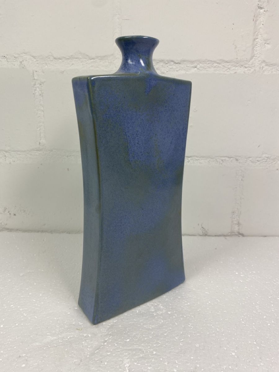 Vasi & Recipienti: Design Keramik Vase blau flache Form – Usato da sursee venduto da trilli-tralli