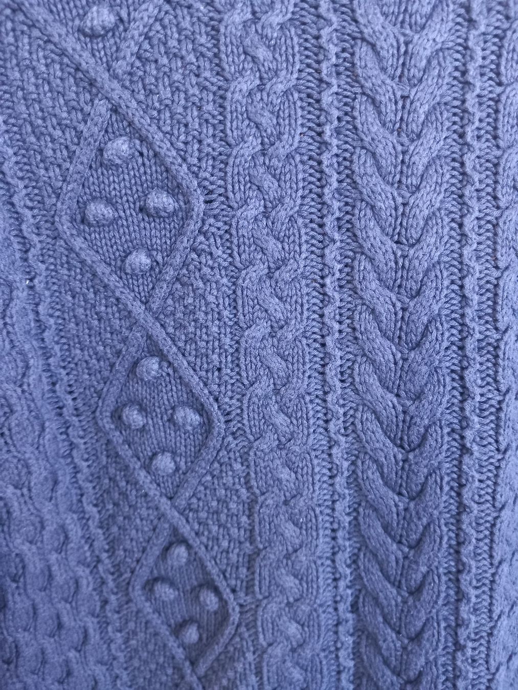 Maglioni & Felpe: Pull torsadé bleu ZARA KNIT Taille M – Usato da Faoug venduto da per_kp6r 1