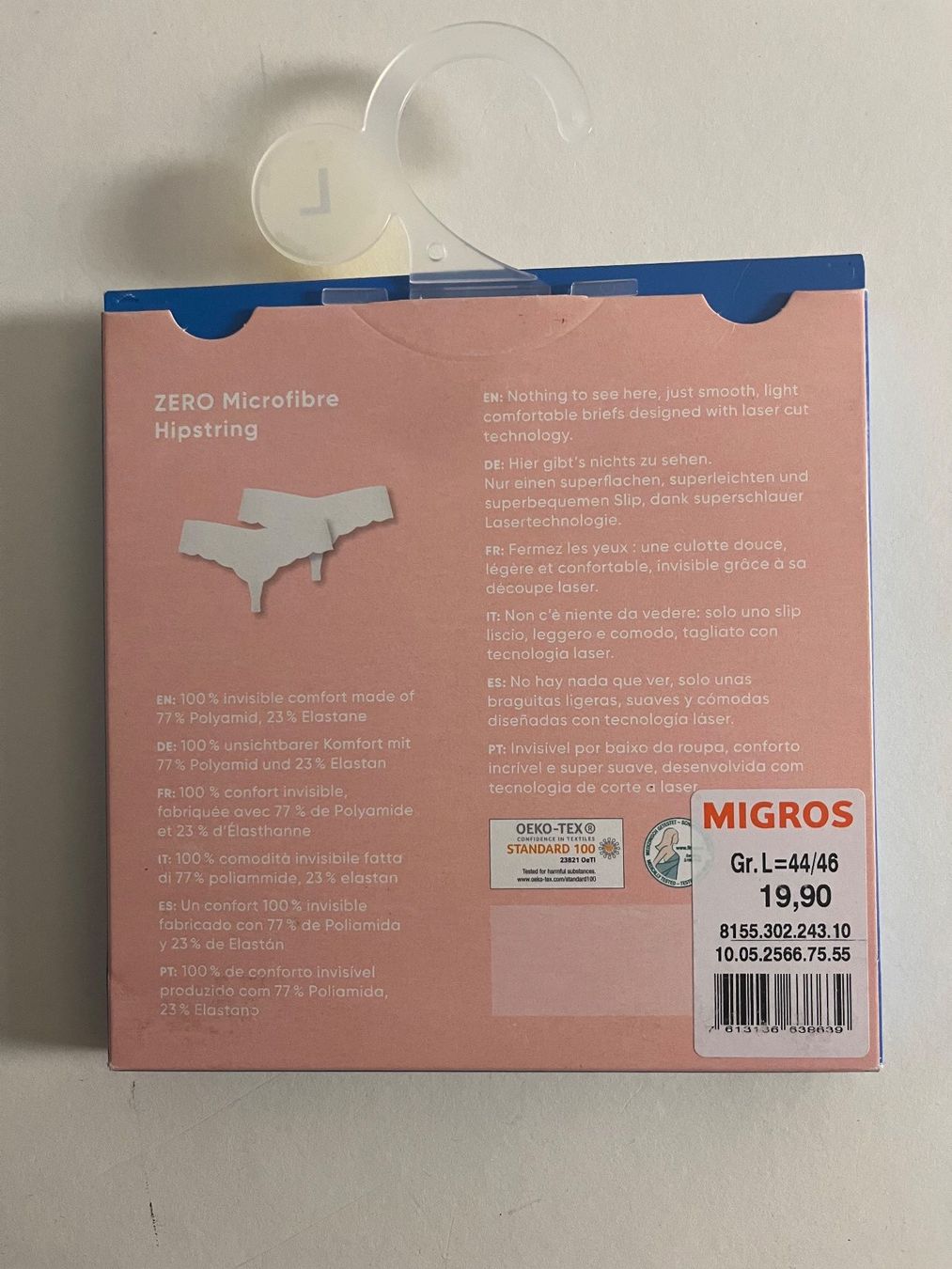 Sloggi Altra biancheria intima: SLOGGI, ZERO Microfibre Hipstring, Grösse L, 2 Stück Weiss – Nuovo e nell'imballaggio originale da Rudolfstetten venduto da gst_g7xl 1