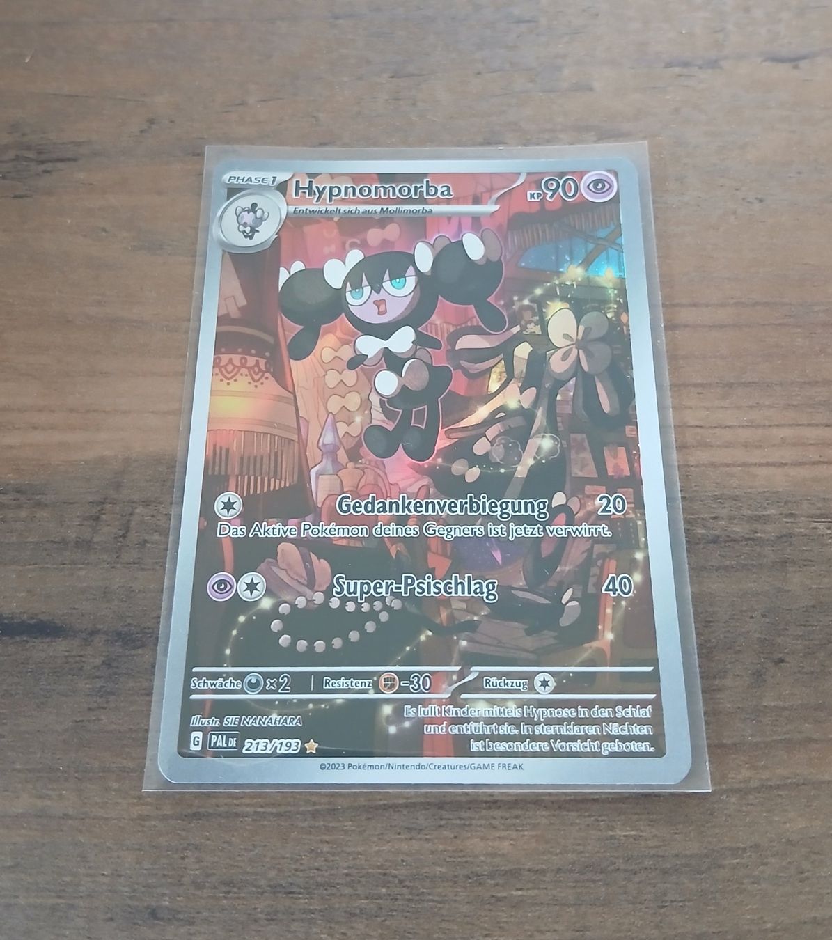 Pokémon Sammelbilder & Trading cards: Pokemon Hypnomorba 213/193 DE – Gebraucht aus Märwil von Chi_87pp
