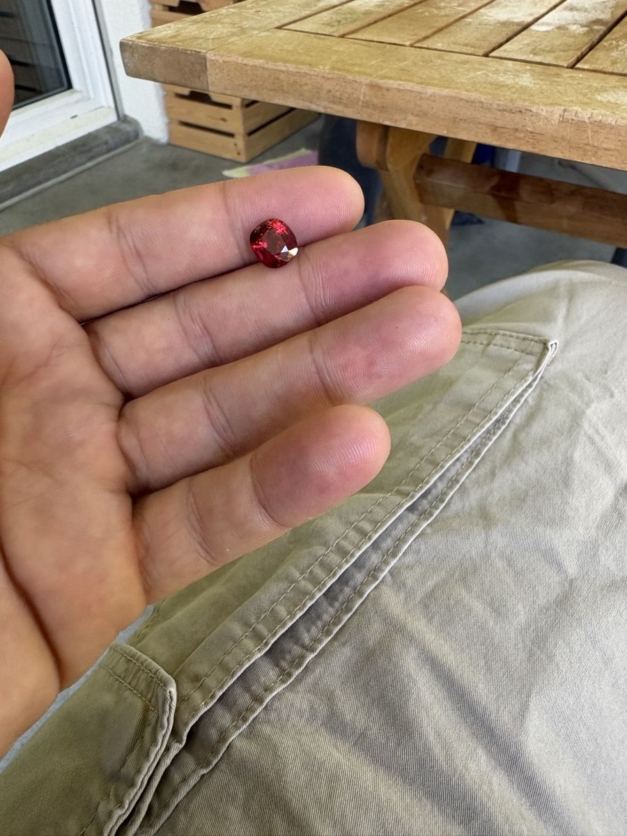 Edelsteine: Red Spinel Vietnam 3.45 ct – Neu (gemäss Beschreibung) aus Lyss von Hiel 6