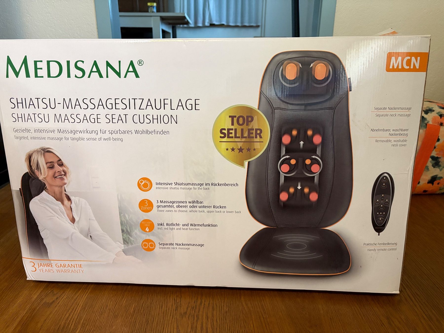 Medisana Dispositivi per massaggi: MEDISANA SHIATSU-MASSAGESITZAUFLAGE – Usato da Othmarsingen venduto da shi_z6zz