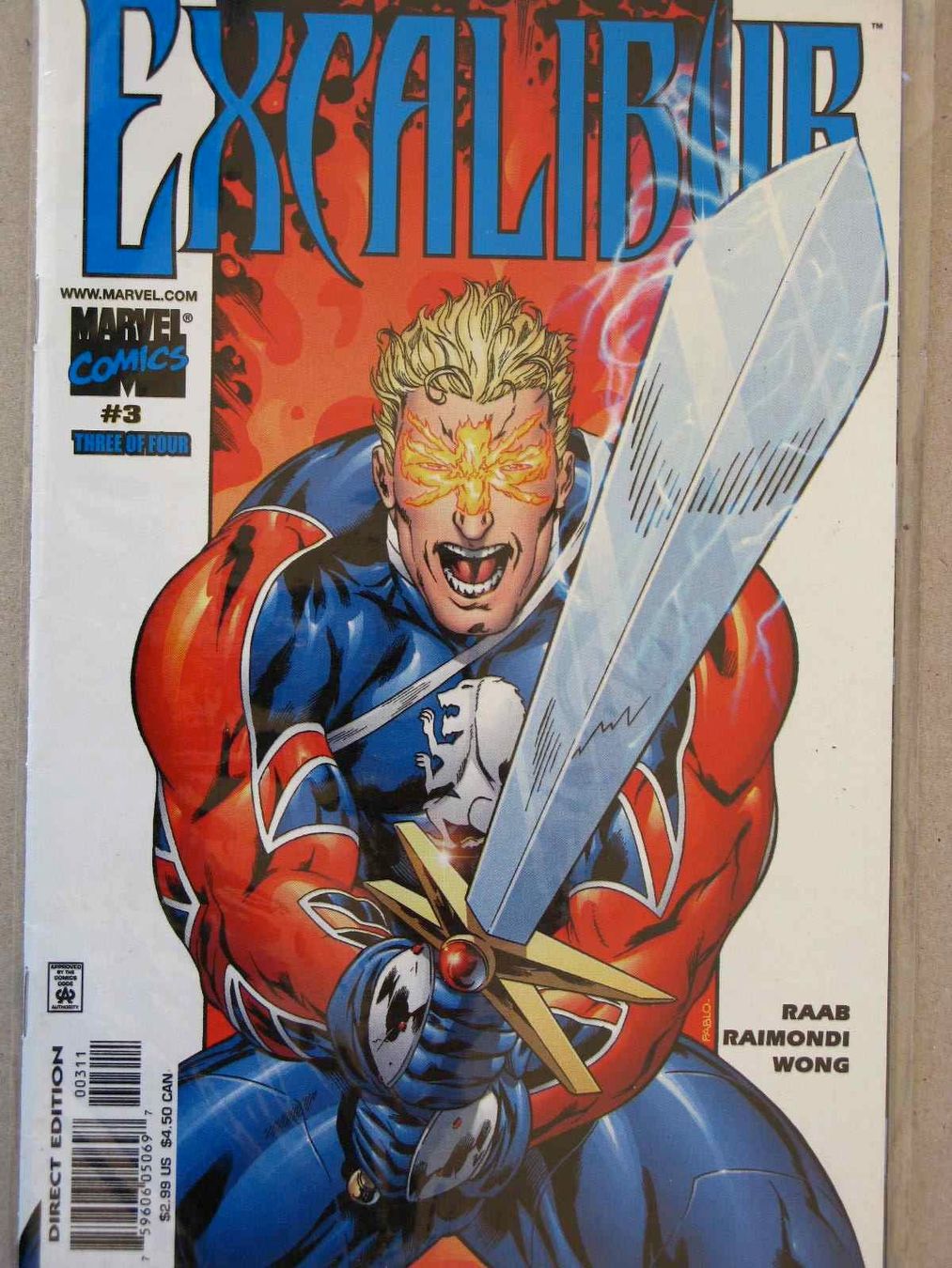 Fumetti: Excalibur #3  (of 4) Marvel Comic – Usato da Samstagern venduto da Betscha