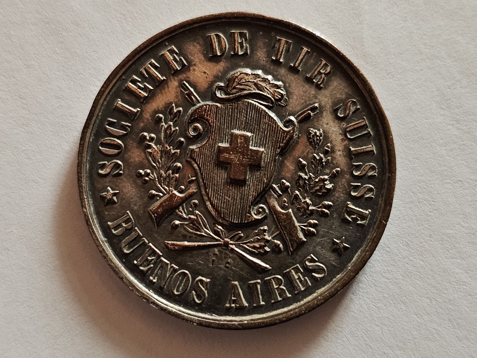 Medaglie: Societe de Tir Suisse Buenos Aires – Usato da la neuveville venduto da houeka 3