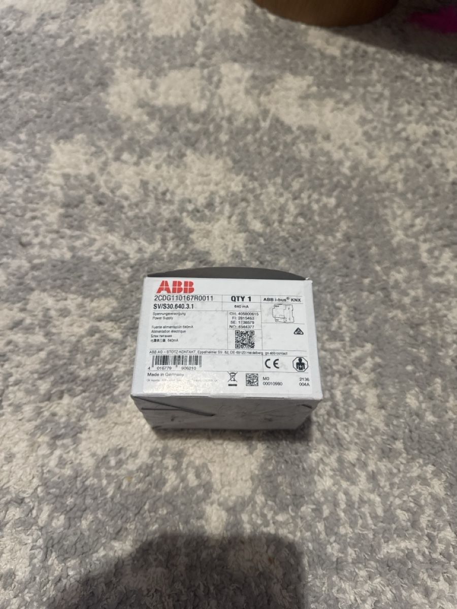 ABB Alimentazione elettrica: ABB SV/S 30.640.3.1 Stromversorgung KN – Nuovo (secondo la descrizione) da Dällikon venduto da Xessix21 1