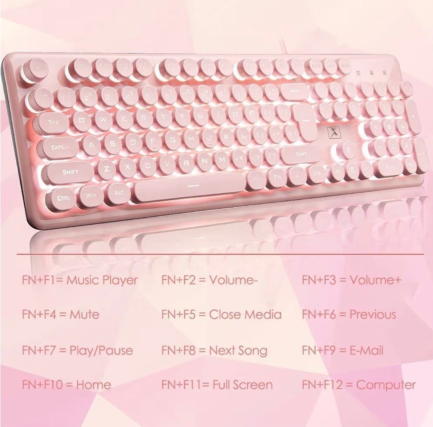 Tastaturen: K620 Wired Gaming-Tastatur rosa – Neu (gemäss Beschreibung) aus Basel von Seifehuesli 4