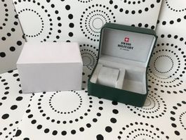 SWISS MILITARY ORIGINAL - WATCH BOX ECRIN SCHACHTEL - NEW !
