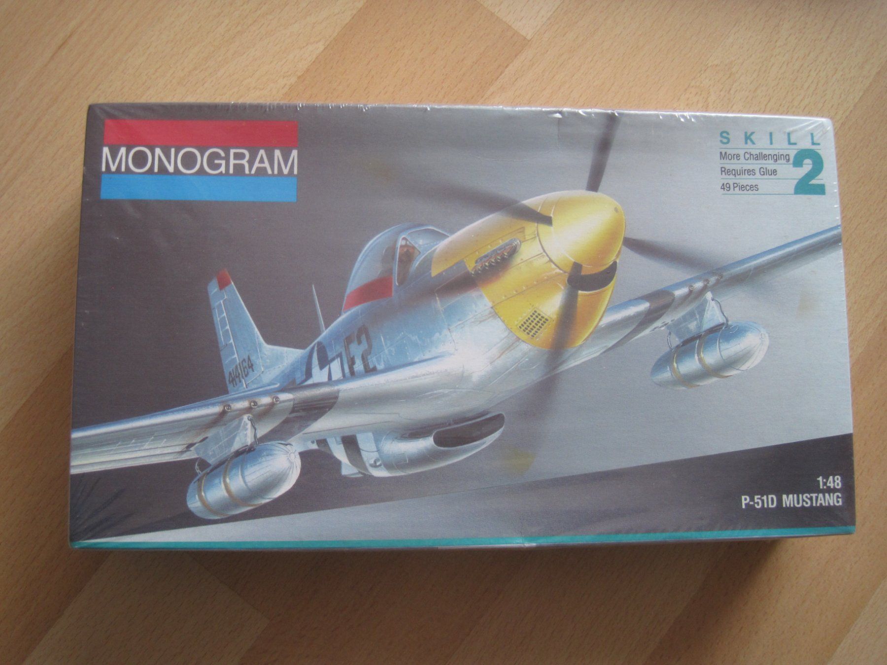Kit di modellismo & Modellini statici: P 51 D Mustang   Monogram  1:48 Bausatz – Nuovo e nell'imballaggio originale da Gossau SG venduto da Noryflory