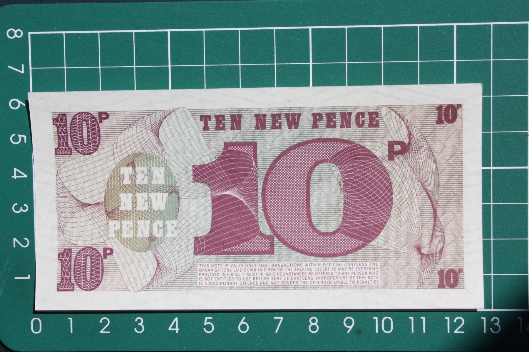 Banconote: currency banknote british ten new pence – Usato da Laupen BE venduto da Gufi57 1