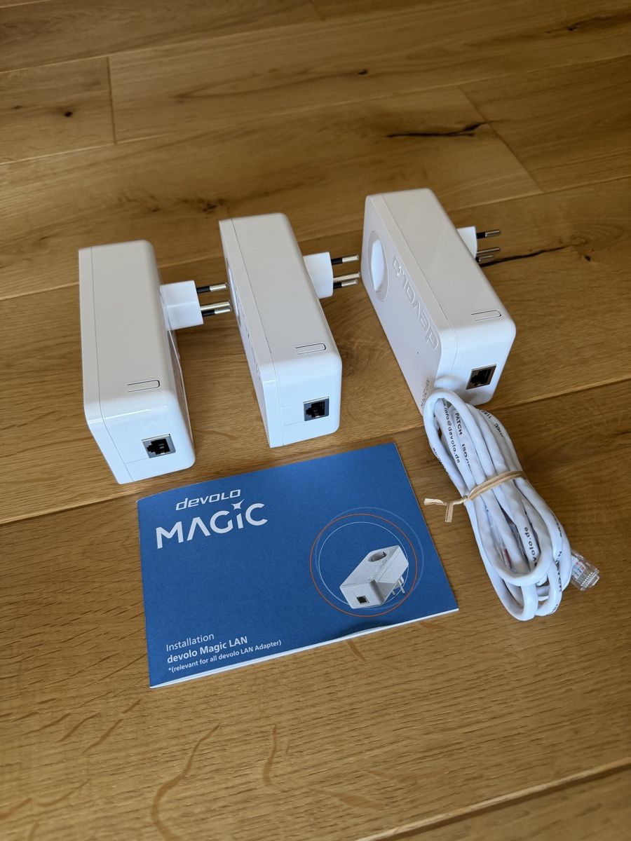 Devolo WiFi: Devolo Magic LAN Adapter 3er Set  – Usato da Muntelier venduto da Oli1981 1