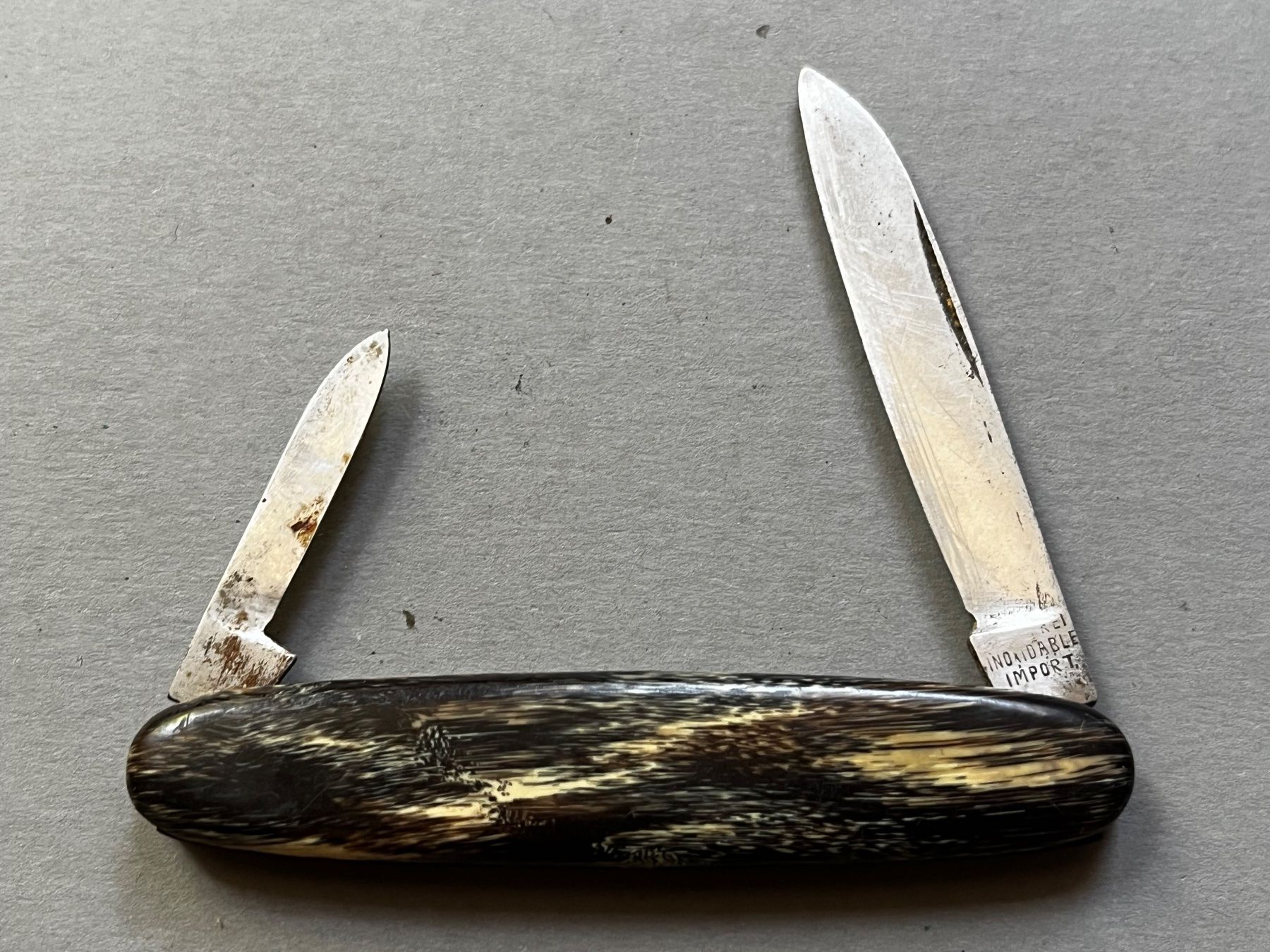 Taschenmesser: Altes Sackmesser 84 mm Inoxidable Import – Gebraucht aus Zürich von FV.vintage