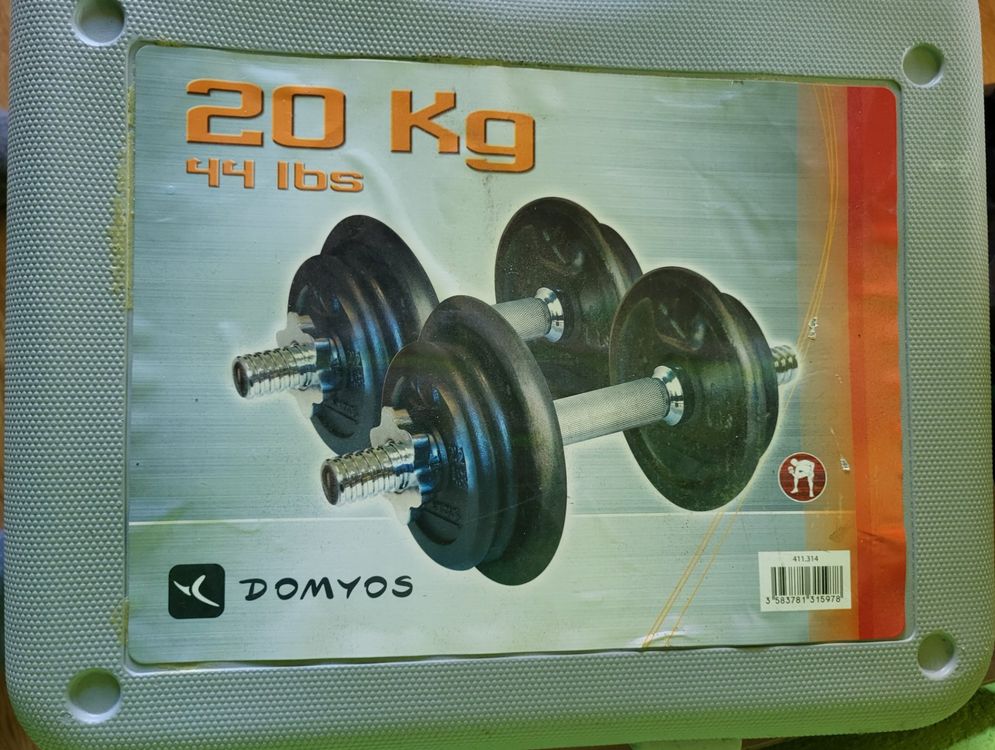 Kit Haltères 6 En 1 TEENO – 15/20/30 Kg, Avec Kettlebells, Barre, Supports Pompes, Pour Maison