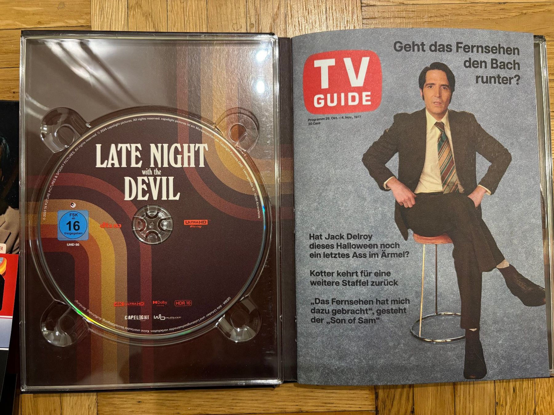Tutti i DVDs: Late Night with the Devil - Mediabook - 4K UHD + Blu-ray – Usato da Zürich venduto da Malcom 1
