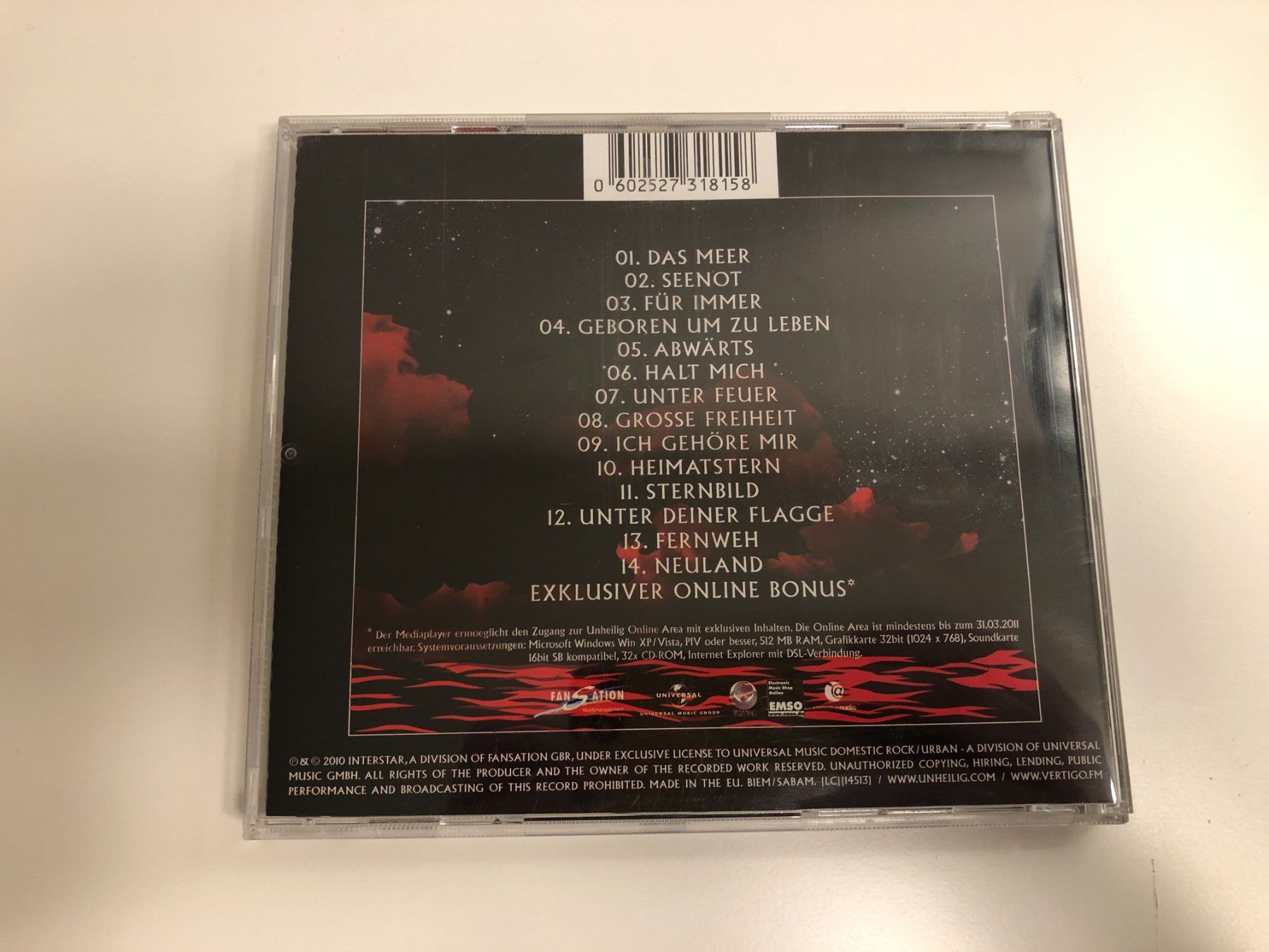 CD: CD Album "Unheilig" – Usato da Rüti ZH venduto da Jasna89 1