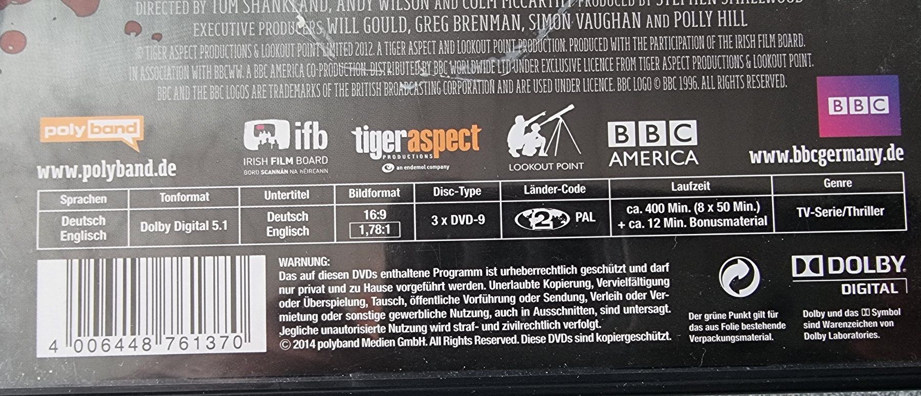 Tutti i DVDs: DVD Ripper Street – Usato da Oetwil am See venduto da fineli2 1
