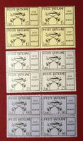 VATIKAN SEDE VACANTE TOD PAPST PIUS VIERERBLOCK SATZ 1958**