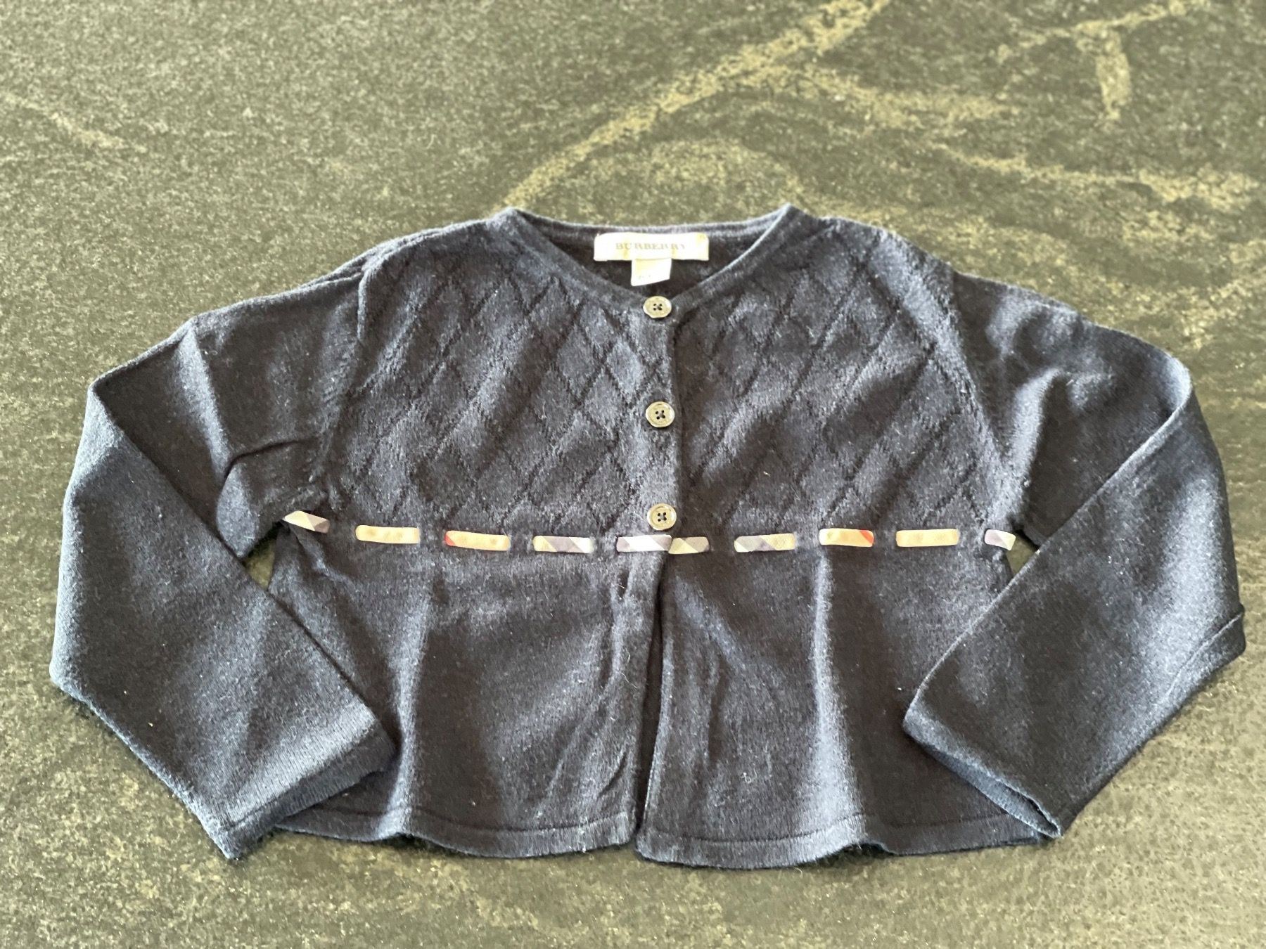 Burberry Giacche & Cappotti: Burberry Strickjacke Kinder – Usato da Wädenswil venduto da Cocomagi
