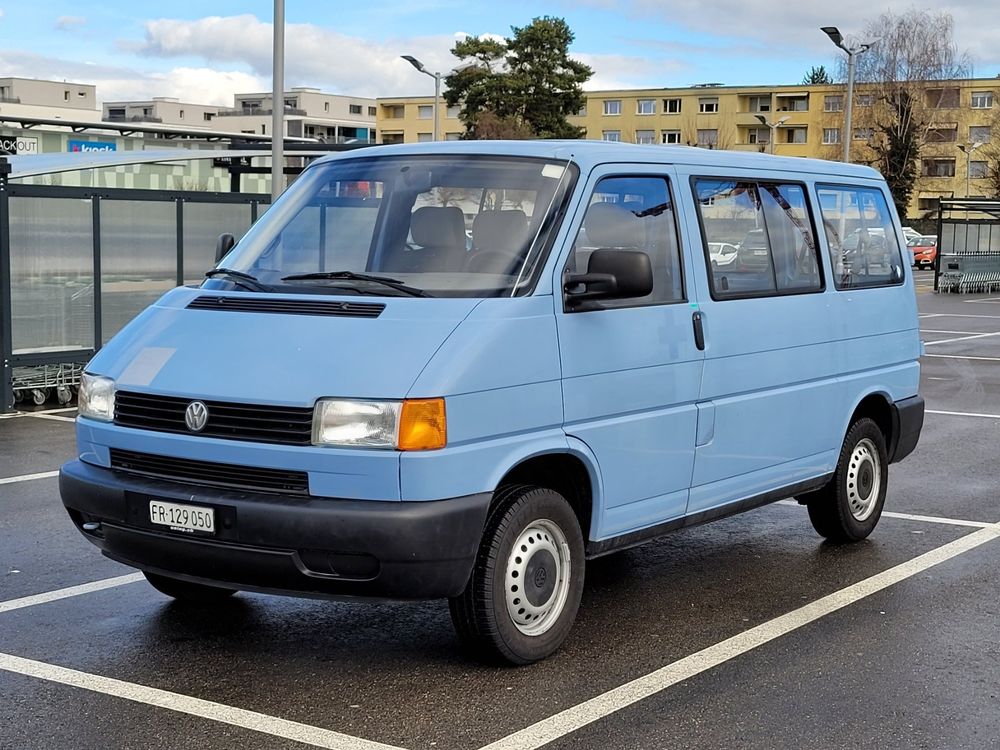 VW T4 Automat Benzin ex-Militär erst 114 T kms frisch ab MFK