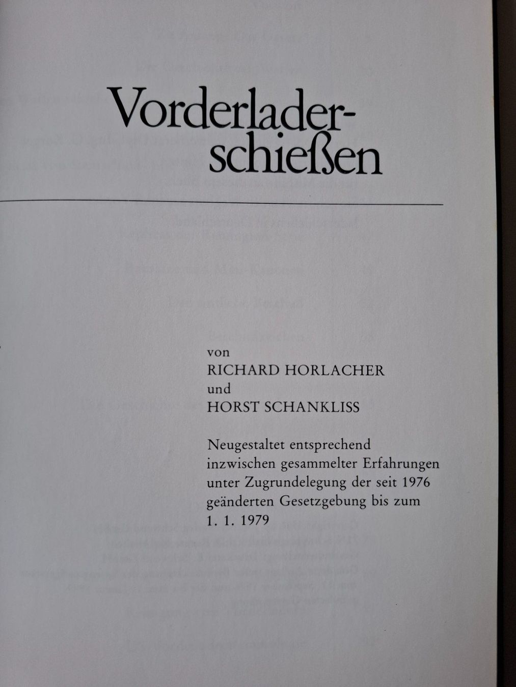 Libri: Buch Vorderladerschiessen – Usato da Grenchen venduto da Schlussliecht 1