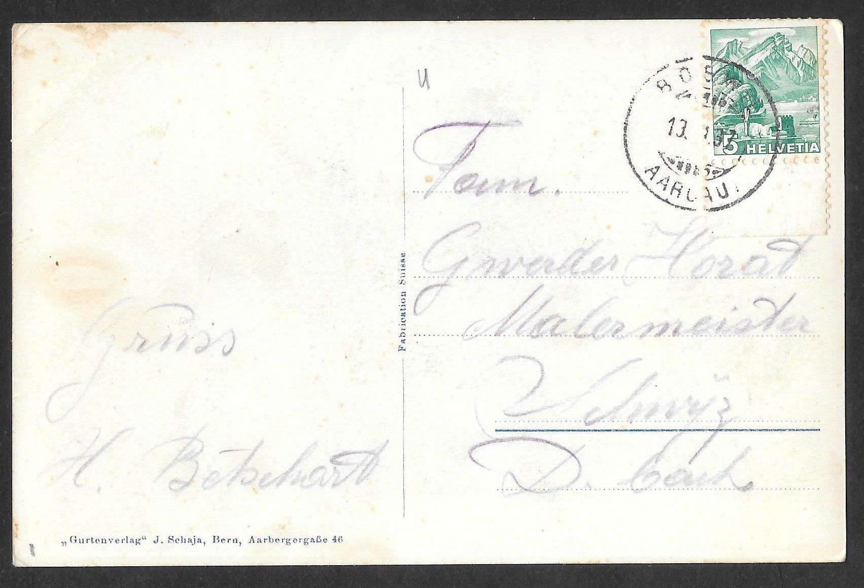 Cartoline postali: Boswil Dorfansicht – Usato da Olten venduto da clotaldi 1