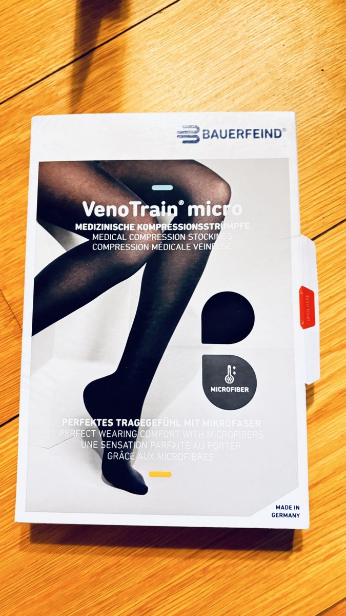 Calze & Collant: Bas de contention/ cuise venoTrain micro S neuf noir – Usato da Prangins venduto da Leelou11 1
