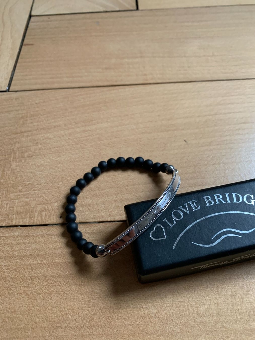 Thomas Sabo Armbänder & -reifen: THOMAS SABO - Silber Amrband schwarz – Gebraucht aus Zürich von Diazaio 1