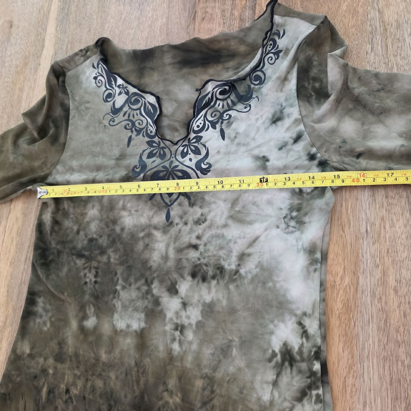 Kleider: Kleid mit Druckmuster und Spitze Grösse M  – Neu (gemäss Beschreibung) aus Rheinsulz von Gilea 6