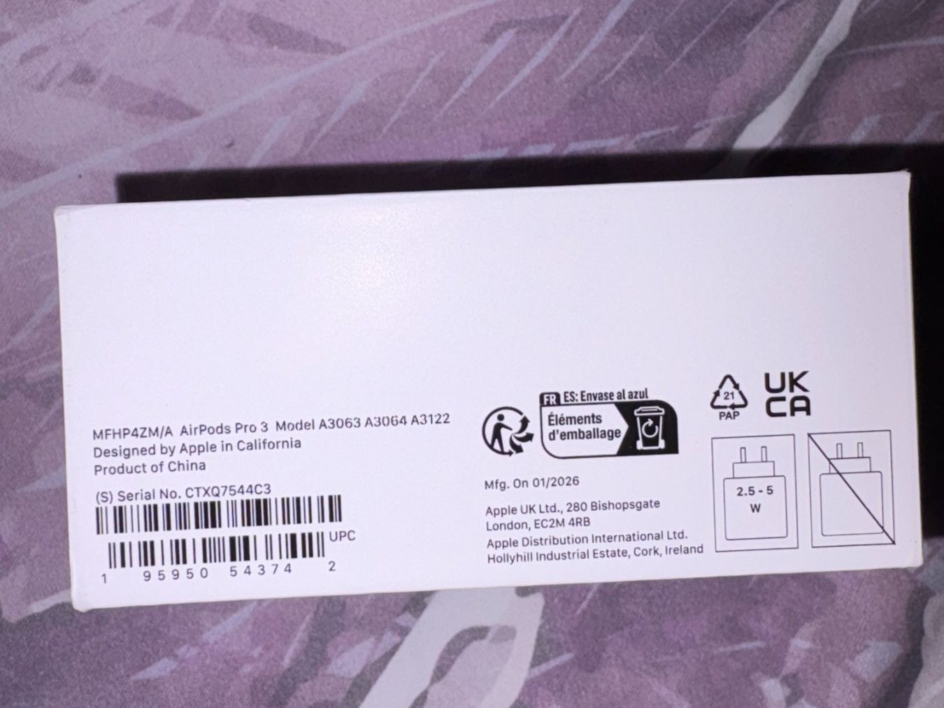 Apple Cuffie: Airpods Pro 3 neu – Nuovo e nell'imballaggio originale da Steinmaur venduto da mel_dl76 1
