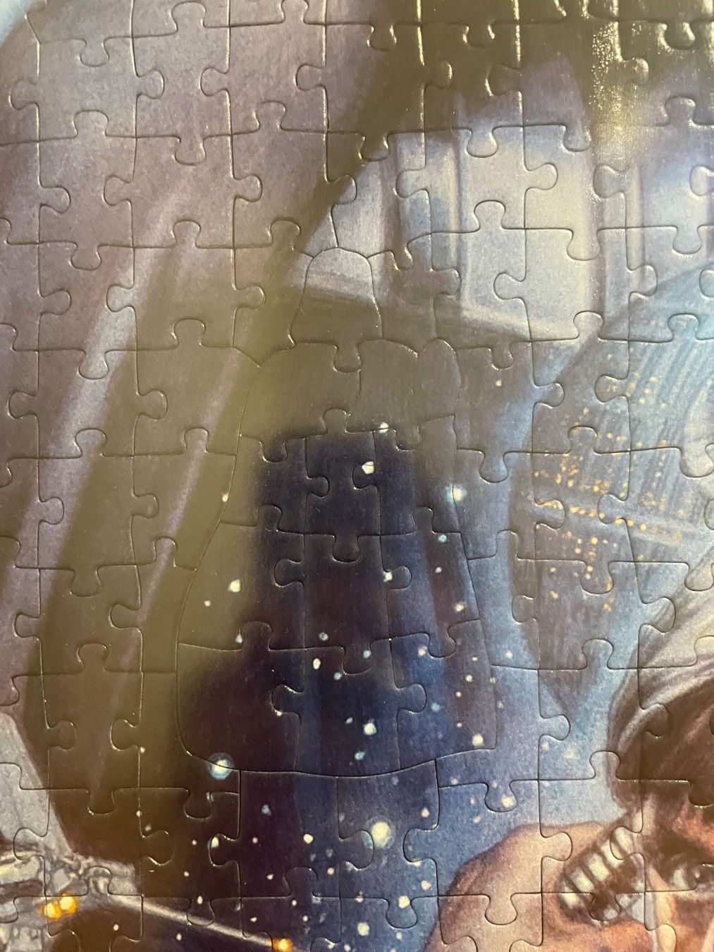 Ravensburger Puzzle: Ravensburger STAR WARS Darth Vader Form-Puzzle Gerahmt – Usato da Dietikon venduto da ambra-kamil 8