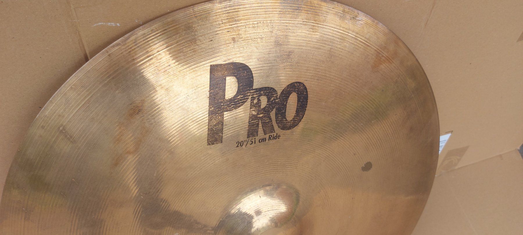 Sabian Strumenti musicali: 20" Ride Sabian Pro becken – Usato da Glattbrugg venduto da Swissmusik 1