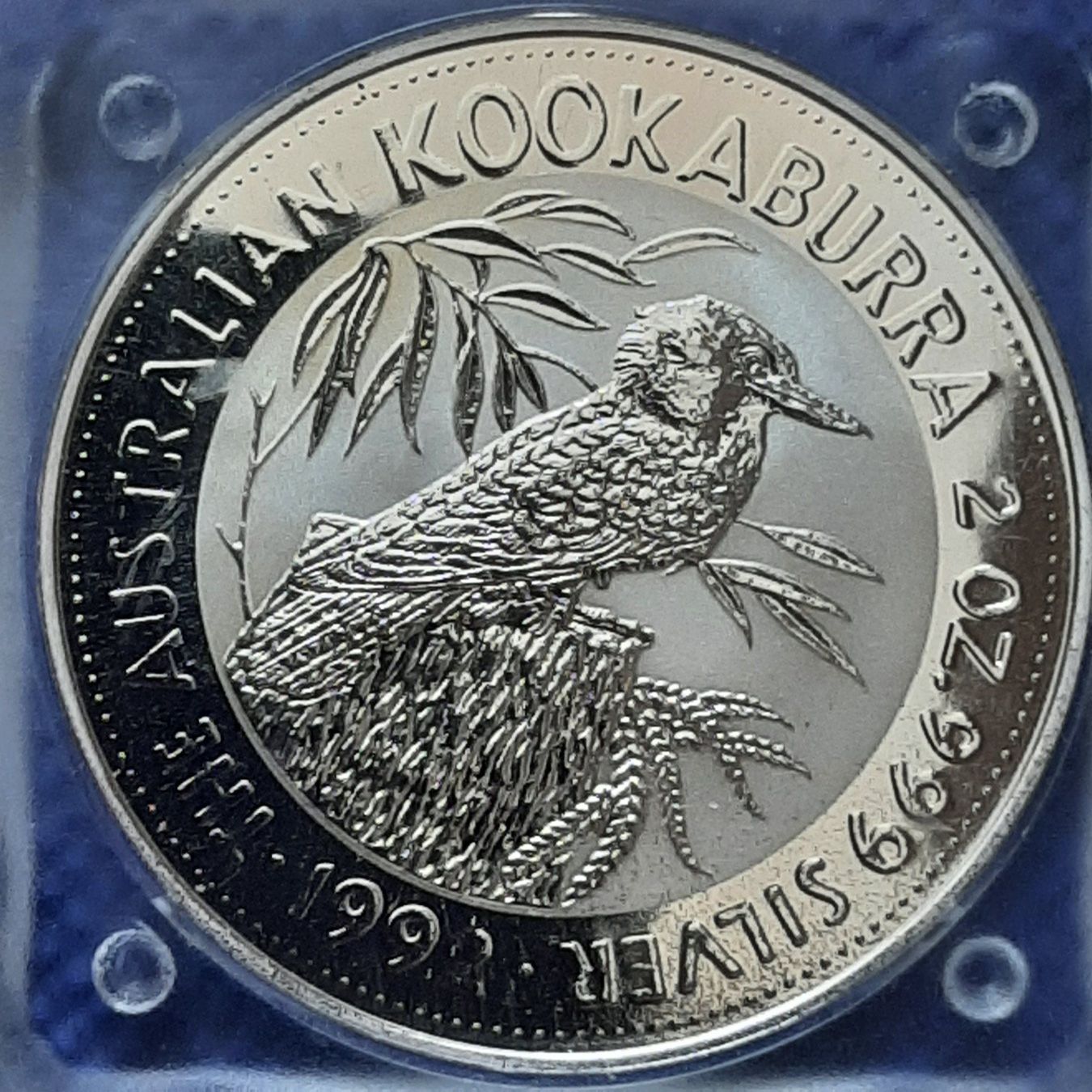 Tutti le monete: 2 oz 999 Silver Kookaburra 1992 – Nuovo e nell'imballaggio originale da Carouge GE venduto da cecob0909 1