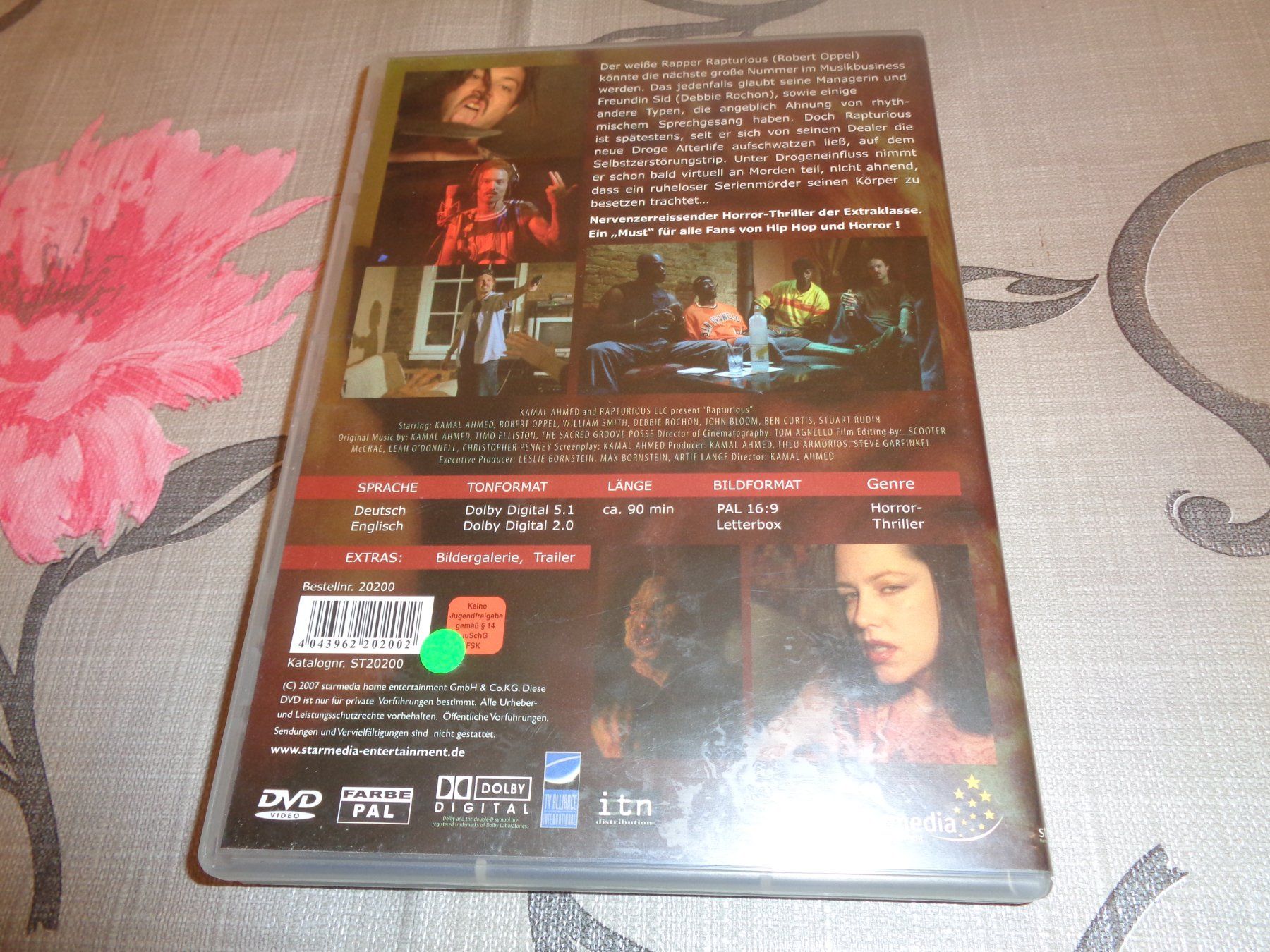 Tous les DVDs: Rapturious - Die Hölle wartet DVD – D'occasion à Olten par Disc-Verkauf 2