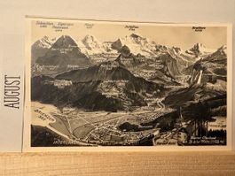 AK von Berner Oberland mit Bergpanorama