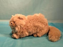 Perser Katze, Plüsch, grau, Teddy Hermann Collection, L:25cm