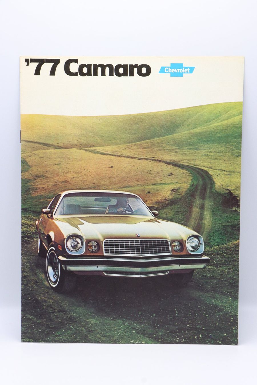 Chevrolet Dokumente: Chevrolet Camaro 1977 Prospekt – Gebraucht aus Bühl b.Aarberg von Collectorpassions