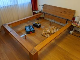 Wildeiche Bett Merano Pfister