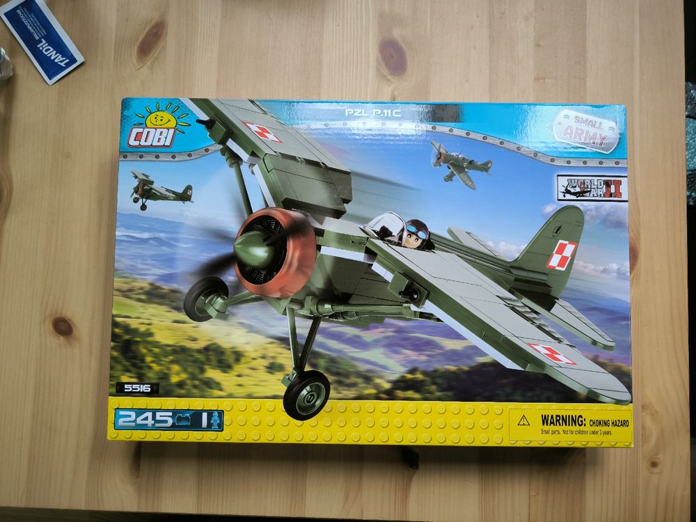 Cobi Jeux de construction: Cobi 5516 Flugzeug PZL P.11C – Neuf avec emballage d'origine à Wila par DominikHCD